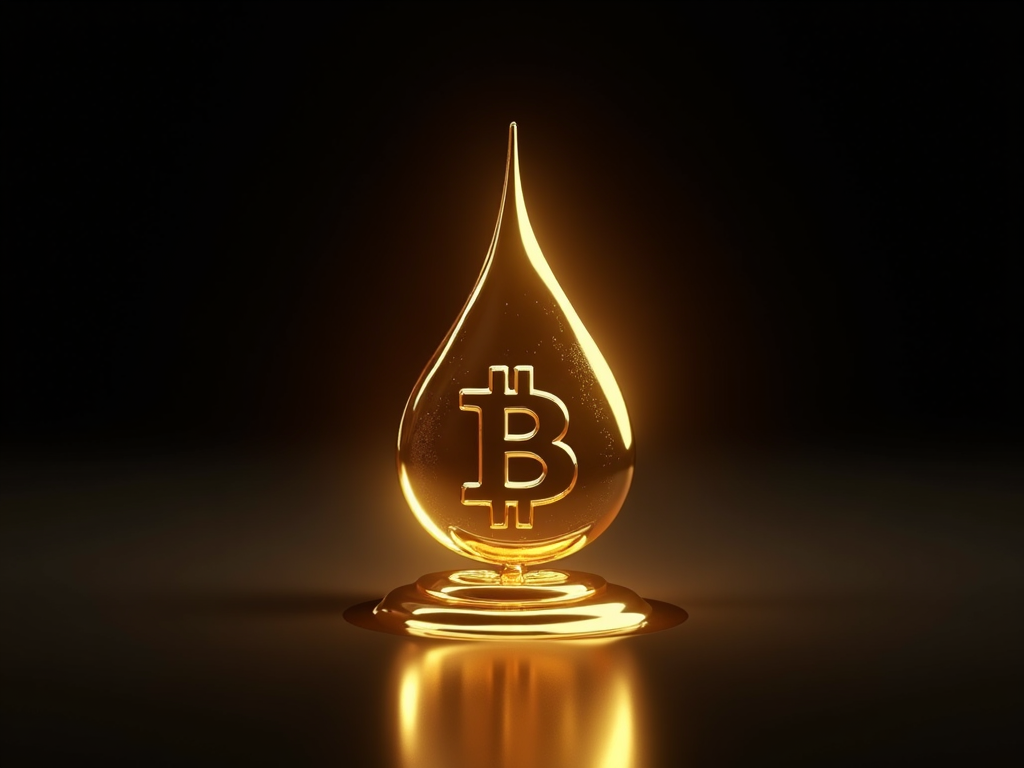 Golden_Bitcoin_Droplet